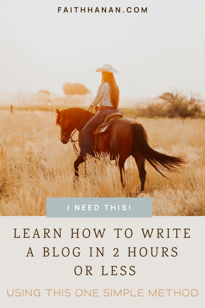 woman-on-horse-back-for-blog-about-learning-how-to-write-a-blog-in-2-hours