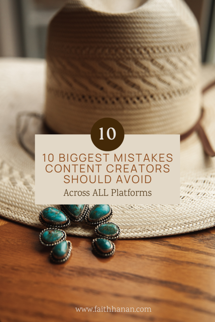 image-of-straw-cowboy-hat-and-turqouise-necklace-for-10-biggest-mistakes-content-creators-should-avoid-