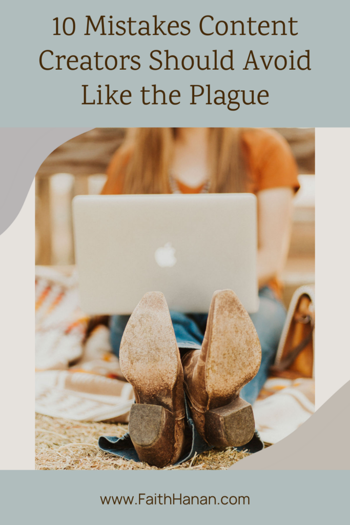 10-mistakes-content-creators-should-avoid-like-the-plague-with-close-up-of-a-womans-outstreched-legs-wearing-cowboy-boots-with-macbook-balanced-on-her-lap